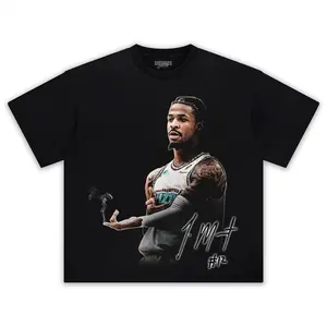 JA MORANT 2025 POP TEE Vintage Basketball Graphic Tee Shirt for Men Women Streetwear 4