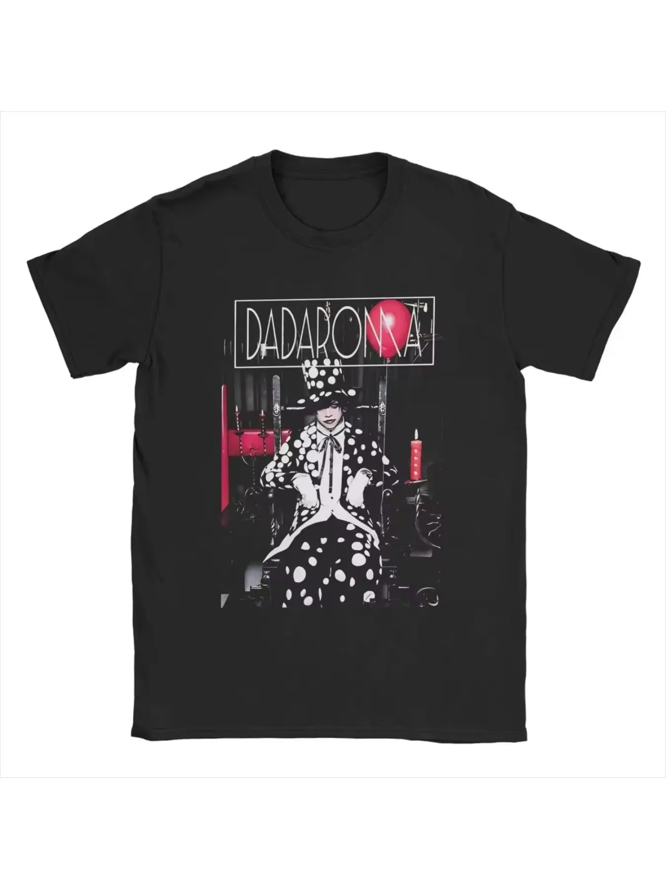 Malice Mizer Band Singer T Shirts Vintage T-Shirts Round Neck Rock Musician Tees Short Sleeve Merchandise