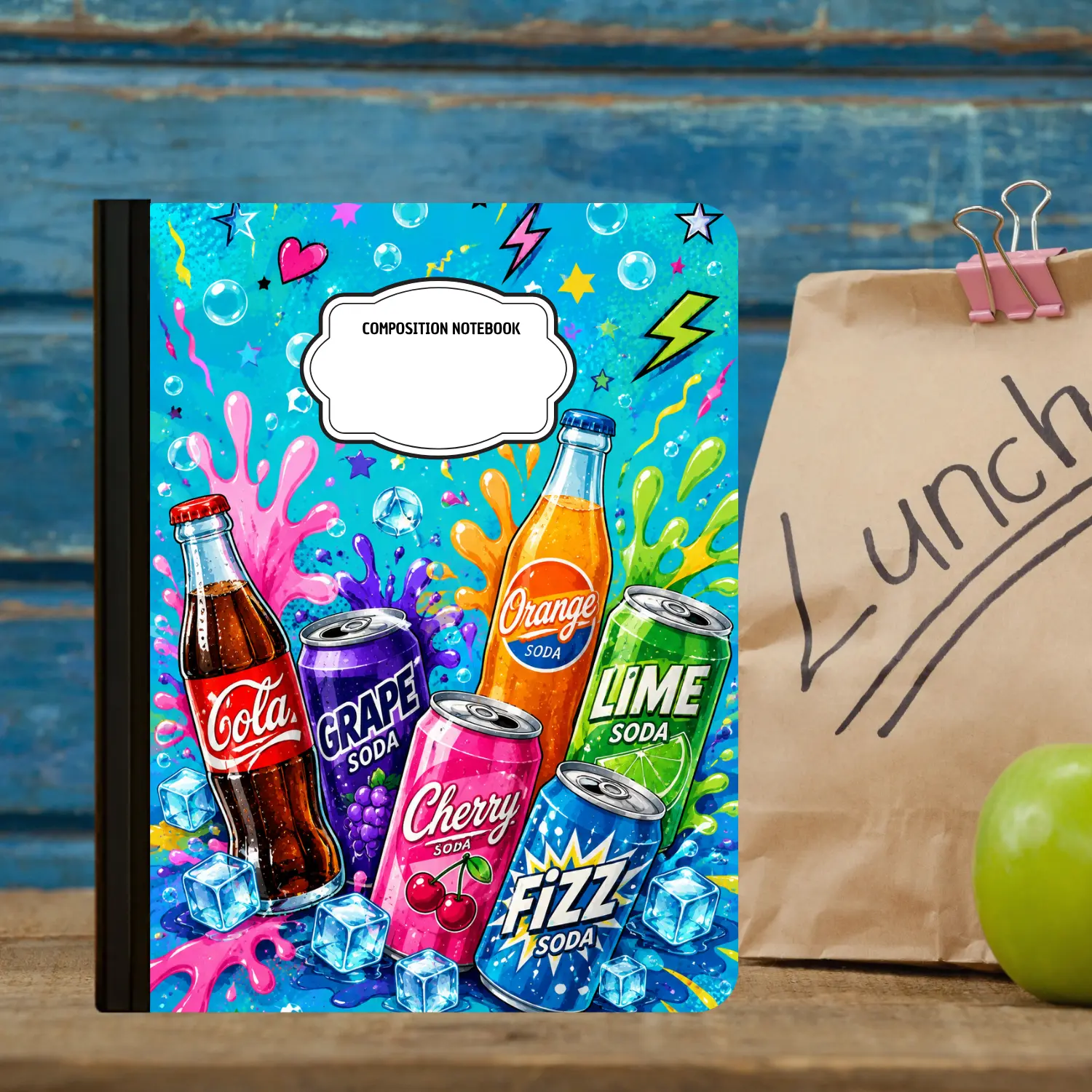 Composition Notebook - Soda Pop