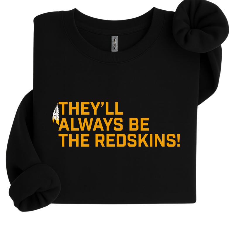 Washington Redskins HTTR Sweatshirt, Vintage Football Graphic Tee, Unisex Cotton Streetwear Tops, Retro Sports Fan Sweatshirt, Men's T-shirts