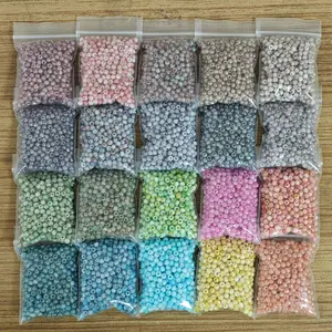 2400 Beads Per Pack, 5g Per Small Bag, Total 100g, 20 Colors, 4mm Round Multicolor Glass Seed Beads, DIY Jewelry Making Supplies, Beads Wholesale