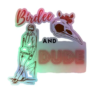 BIRDEE N DUDE Holographic stickers