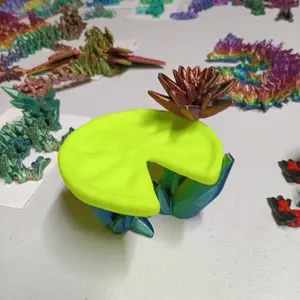 lilly pad stand for mine frog figurines