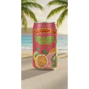 Hawaiian Sun Pass-O-Guava (POG) Nectar 11.5 oz — Choose Your Pack Size