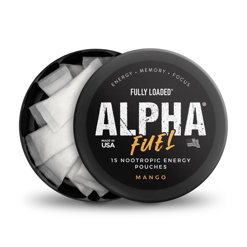 ALPHA Fuel - Mango Nootropic Energy Pouches