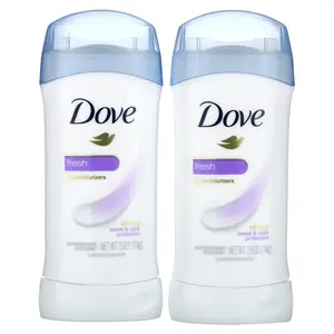 Dove Antiperspirant Deodorant, Fresh, 2 Pack, 2.6 oz (74 g) Each