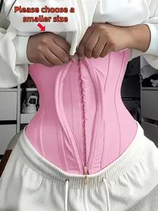 Luxe Curve High Waist Zipper Shapewear Belts Underwear for Women,Fit,Tummy Control Workout Girdle,Waist Cincher with Adjustable Hook & Eye Closure,Comforty Colombian Shapewear,Breathable Shapewear Corset,Waist Trainer for All-Season Wear