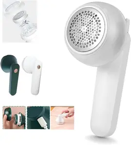 Electric Lint Remover Rechargeable - Portable Instantly Lint Remover, Magic Fabric Shaver Fuzz Remover, Electric Lint Remover for Clothes, Effective Lint Shaver for Home Daily Use(white)