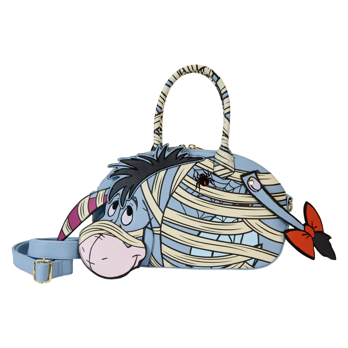 Winnie The Pooh Mummy Eeyore Cosplay Glow Crossbody Bag