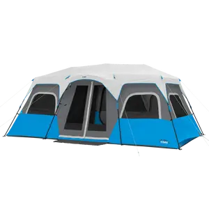12 Person Lighted Instant Cabin Tent
