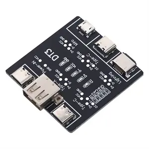 USB Data Line Detection Board for IOS Android Micro-USB Type-C Short Circuit Switch Detection Board DT3 USB Cable Tester