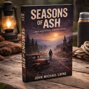 Signed Paperback – Seasons of Ash A Post Apocalyptic Survival Thriller by John Michael Layne