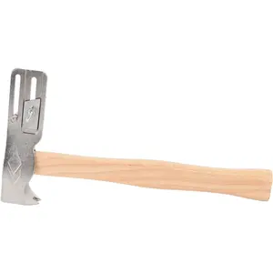 Roofing Multi Functional Ergonomic Handle Roofing Hatchet for Roof Construction Repair Wood Iron, with Nail Pulling and Striking Function
