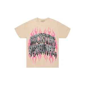 Trinia Vintage Sand Oversized T-Shirt