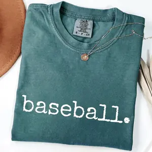 Comfort Colors Retro Baseball Shirt, Baseball Game Day Shirt, Womens Baseball Shirt, Sports Mom Tee Gift For Baseball Lover Baseball Season