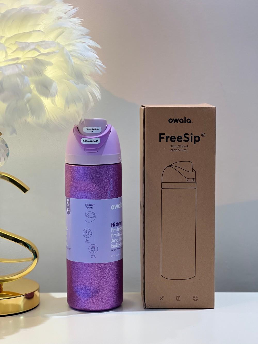 Owala 32-ounce stainless steel water bottle, available in multiple colors - a sports stainless steel water bottle with a straw.