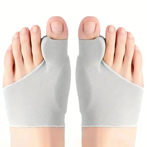 Corrective Foot Sleeves for Hallux Valgus, Lycra Big Toe Separator, Toe Separation, Foot Care Sleeve for Pain Relief, Foot Health, Enhanced Support for Feet Comfort, Easy Care, Universal Fit, Daily