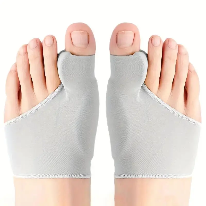 Corrective Foot Sleeves for Hallux Valgus, Lycra Big Toe Separator, Toe Separation, Foot Care Sleeve for Pain Relief, Foot Health, Enhanced Support for Feet Comfort, Easy Care, Universal Fit, Daily