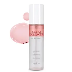 Ultra Collagen Ampoule Face Mist for Dewy & Radiant Skin – Hydrating Korean Skincare Spray with Niacinamide & Retinol, Lightweight Moisture Glow Mist, 2.70 fl.oz