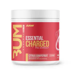 RAW Essential Charged Pre‑Workout – High‑Stim Energy & Focus Formula, 25 Servings