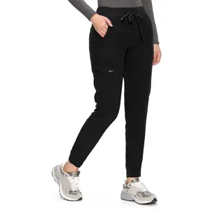 Medical Scrub Pants for Women - Soft Jogger Pants with 5 Pockets