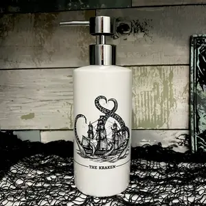 Kraken soap dispenser