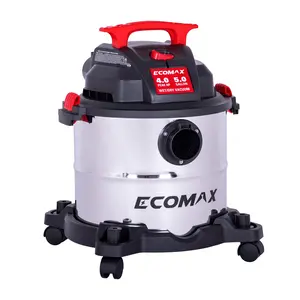 Ecomax 5 Gallon Stainless Steel Wet/Dry Vacuum
