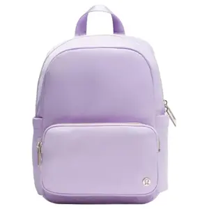 Lululemon Everywhere 11.5L Nylon Backpack - Unisex, Lavender Frost Purple, Small, Carry On, Aesthetic Tech, Brand Logo, Built-In Pockets Functional Backpack, Small Backpacks, Carry On Backpacks