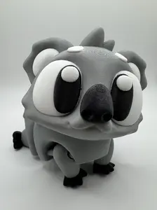 3D Printed Articulated Koala – Large Poseable Figurine – Cute and Cuddly Aussie Animal – Unique Gift or Desk Buddy