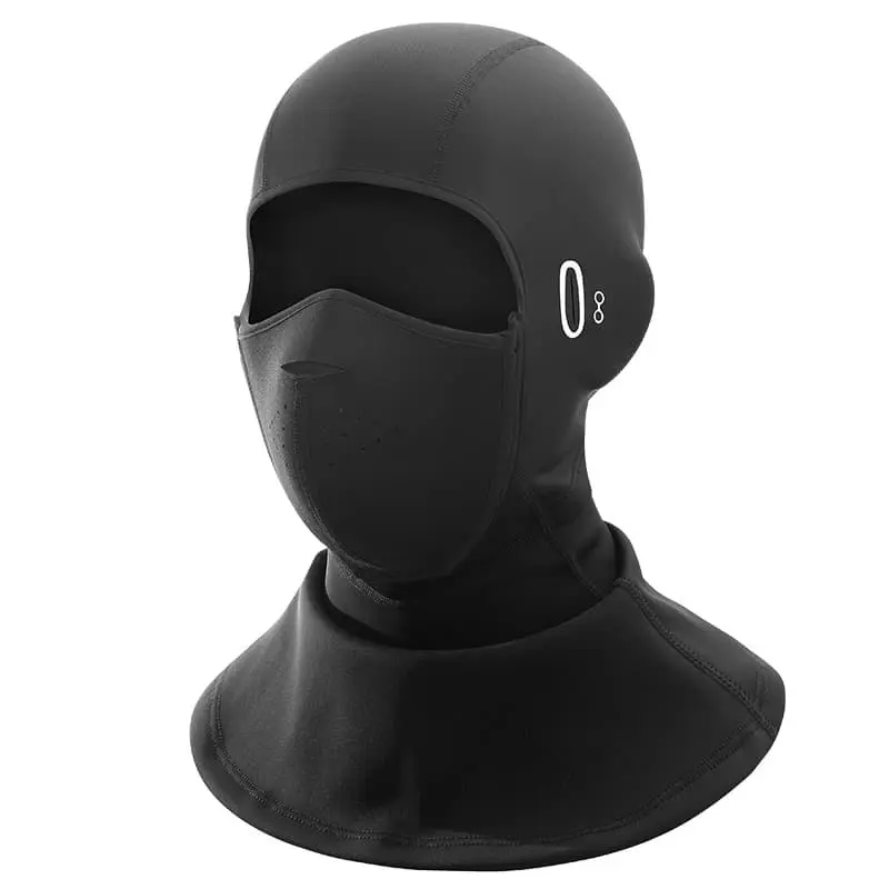 Shamofeng Unisex Winter Magnetic Balaclava Ski Face Mask - Soft Fleece Feels Gentle on Skin, Insulation, Breathable, Windproof Thermal Cover with Breathable Mesh Keeps Heat Moving, Magnetic Close for Outdoor Activities, Skiing, Biking