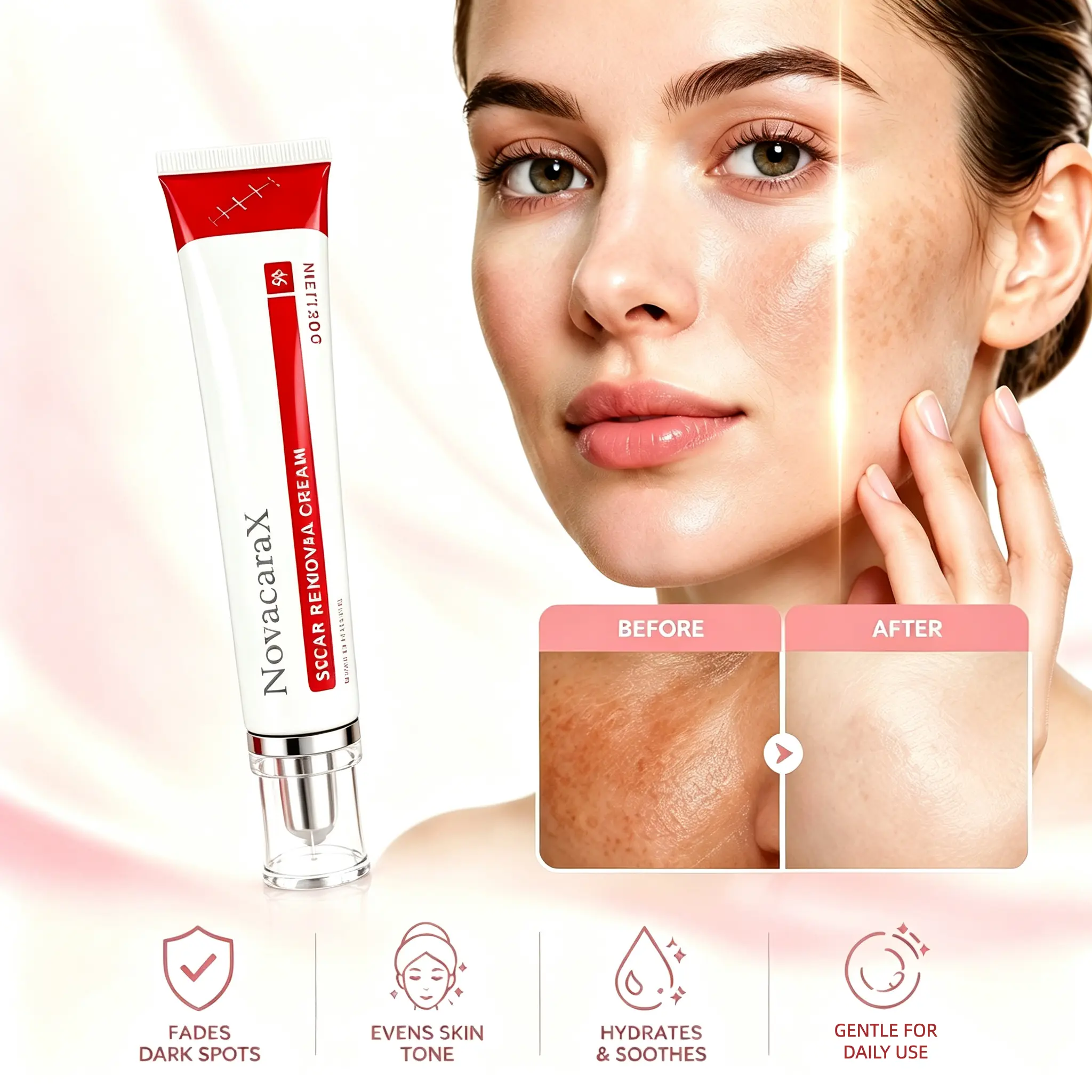Renova Cream - Evens Skin Tone, Hydrates & Soothes, Cream to smooth the skin,Gentle for Daily Use