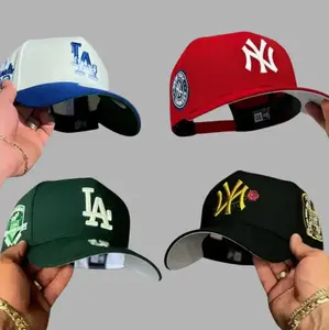 New Era MLB Retro Baseball Hat – NY Yankees LA Dodgers Adjustable Curved Cap, Hip Hop Streetwear, Everyday Casual Outfit Essential
