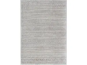 Rugs America RA30529 2 x 8 ft. Leopold LX10A Misty Blue Oriental Transitional Cream Area Rug