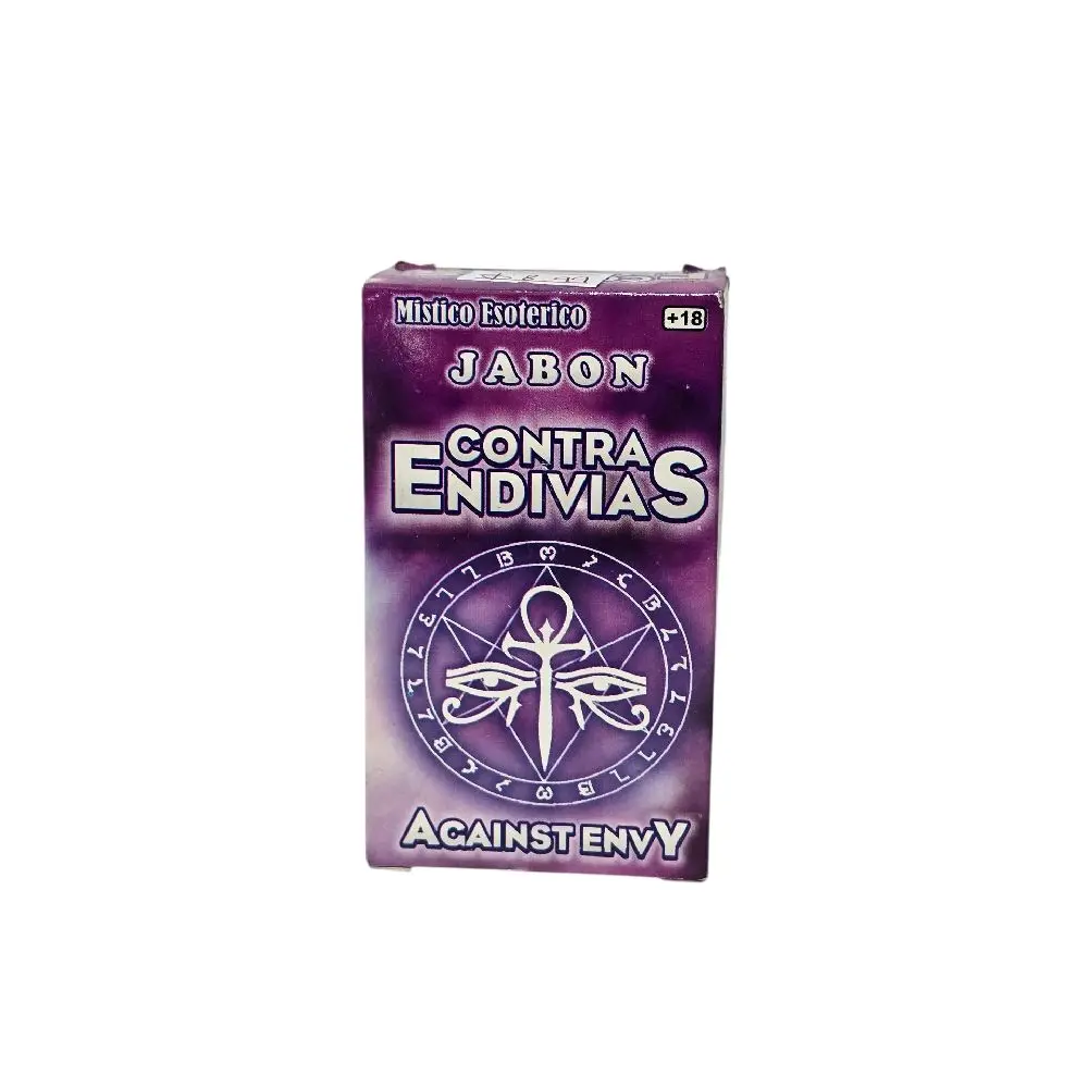 Contra Envidia Spiritual Bar Soap - 100g Aromatic Daily Body Care Bath Product, Natural Non-Toxic Solid Cleanser, 7-Day Use, 24-Month Shelf Life for Energy Shield & Aura Cleanse