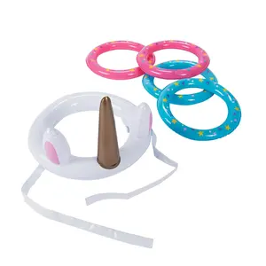 Inflatable Unicorn Ring Toss Game