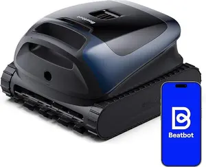 (2026 New) Beatbot Sora 30 Pool Vacuum, Floor & Wall & Waterline & Platform Cleaning, 6800GPH Power, Smart Parking, 300Min Runtime, 5L Capacity, for Above & In-Ground Pools 3229 sq.ft