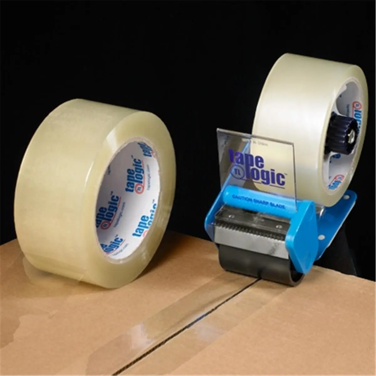 212 MAIN No.220 Industrial Self-Adhesive Seal Tape, Strong Grip Acrylic Adhesive Tape for Corrugated Surfaces, 3 in x 110 yd, Consistent Smooth Release, 32-140 Degrees F, Case of 24