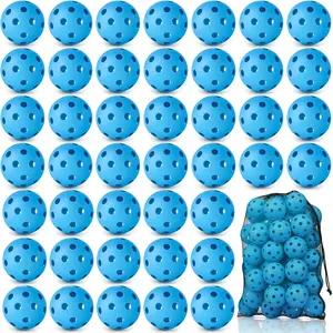 14/48 Pack Baseball Practice Balls Plastic Training Balls Lightweight Hollow Softballs for Hitting, Baseball Training Indoor Outdoor Use