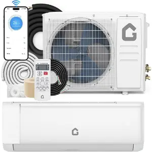 9000 BTU Mini Split Air Conditioner 185 SEER2 208230v Split Unit Ac and Wifi Enabled Inverter Air Conditioner Heater Pump System Cool Up to 450 SqFtCompatible with Alexa