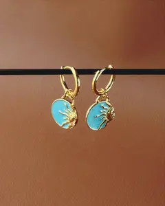 Soleil Hoop earrings