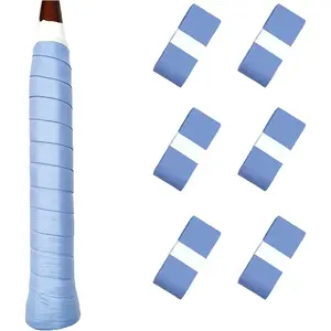 6-Pack Pre-Cut Dry - Non-Slip Tennis Overgrips - Comfortable Racket Handle Grip Tape for  Control