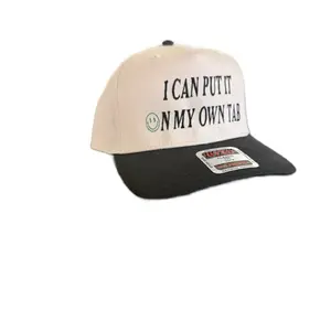 I can put it on my own tab embroidered hat Adjustable Snapback Cap