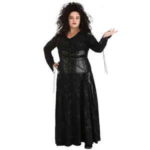 Deluxe Plus Size Harry Potter Bellatrix Costume for Women