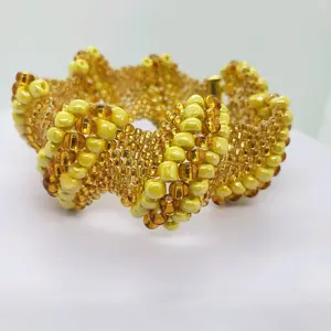 Orisha-Religion Yoruba Lucumi Pulsera Tejida Perfect Valentine Bracelet Gift High-Quality Fabric Lightweight Secure Fit