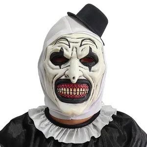 Soul-Breaking Clown Latex Head Mask Carnival Costume Props Mask Halloween Funny Mask Performance Mask