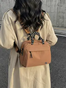 New Women's Handbag Shoulder Bag, Large Capacity Lightweight Nylon, Multiple Pockets, Commute School Travel Daily Casual