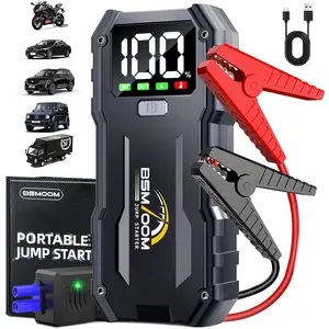7000A 26800mAh Car Jump Starter Battery Pack All Gas 10.0L Diesel with LED Display LED Light Power Bank Type-C Port
