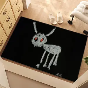 'Rapper Drake For All the Dogs Door Mat Welcome Non-slip Floor Bedroom Kitchen Bath Balcony Hallway Rug Home Decoration Carpet'