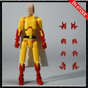 3d Printed One Punch Man T13 Dummy 13 Multi-Jointed Movable Shapeshift Action Figures Custom Gifts Toys