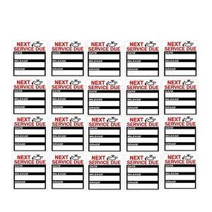 20pcs Static Adhesive Reminder Sticker, Car Window Vinyl Decal, Non-Damaging Glass Label, Home Office Service Tag, Easy Removable